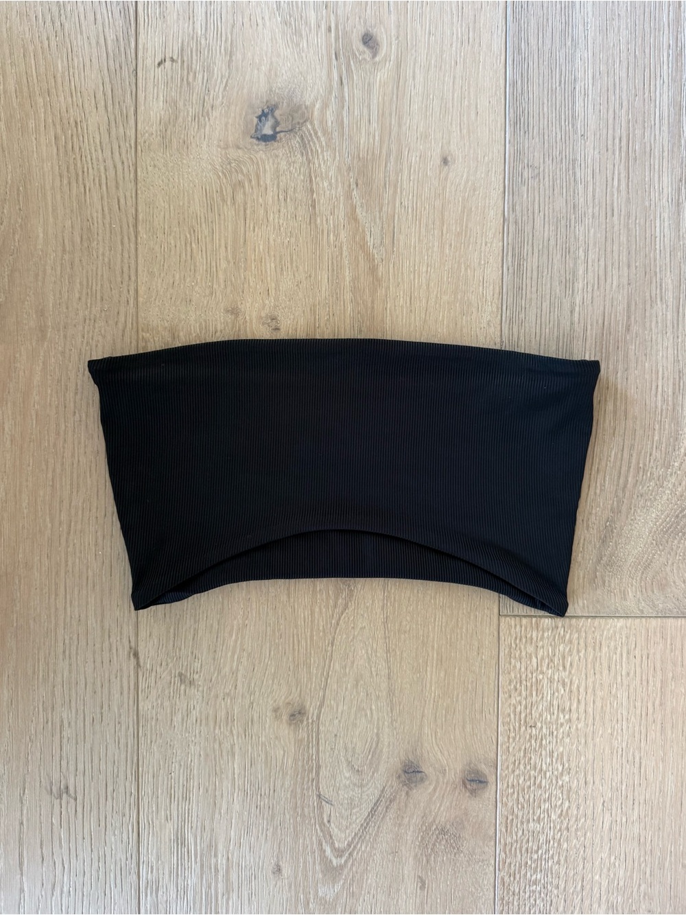 Tiger Mist Ribbed Bandeau Tube Top